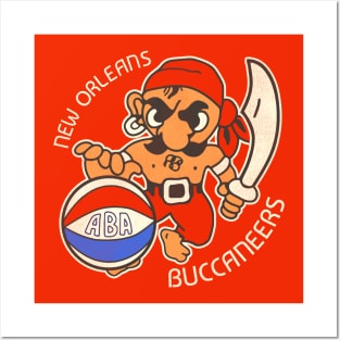 Defunct New Orleans Buccaneers Basketball Team Posters and Art